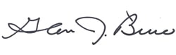 Glen Buco signature
