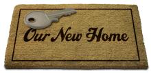 Doormat with key Our New Home West Financial blog
