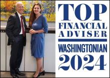 Glen Buco and Victoria Henry West Financial Services. Top Financial Adviser Washingtonian 2024