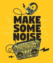 Make Some Noise Boombox Image West Financial Services