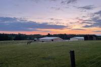 Pennsylvania farm at sunrise. West Financial Services.